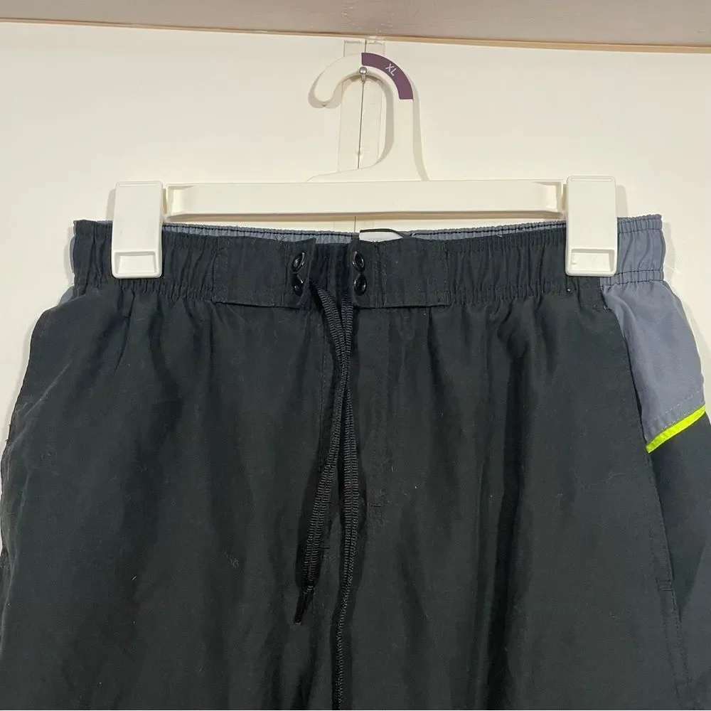 Nike Black Athletic Swim Trunks